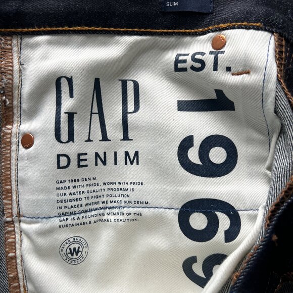 Gap Raw Japanese Selvedge Denim Jeans (NWOT) - Picture 3 of 5